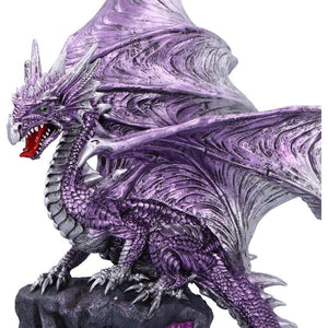 Majestic Large Dragon Protector Fantasy Sculpture Mythical Statue Ornament Gothic