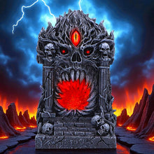 Load image into Gallery viewer, Gothic LED Skull Doorway to Underworld Figurine Gates of Hell Halloween Art

