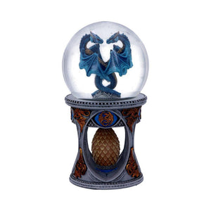 Anne Stokes Dragon Heart Snow Globe Shaker - Gothic Fantasy Collectible Ornament