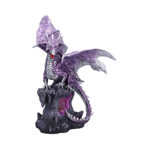 Majestic Large Dragon Protector Fantasy Sculpture Mythical Statue Ornament Gothic