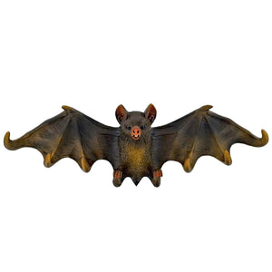 Gothic Bat Key Holder Wall Plaque | 30 cm Resin Halloween Decore