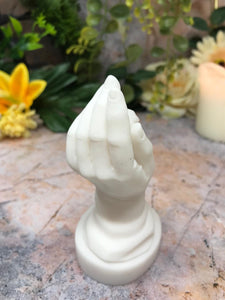 Baby in Hand Alabaster Ornament Handful Of Love, Ideal Christening Gift or New Baby Keepsake