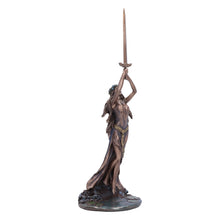 Charger l&#39;image dans la galerie, Lady of the Lake with Excalibur 33cm | Bronze Mythological Figurine
