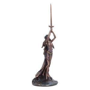 Lady of the Lake with Excalibur 33cm | Bronze Mythological Figurine