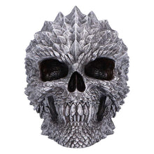 Load image into Gallery viewer, Dragon Scale Skull Statue Scaled Remains Figurine Gothic Collectible Ornament
