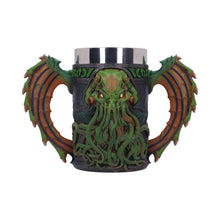 Load image into Gallery viewer, Cthulhu Gothic Fantasy Drinking Tankard Halloween Mythical Horror Art Decor Gift
