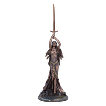 Charger l&#39;image dans la galerie, Lady of the Lake with Excalibur 33cm | Bronze Mythological Figurine
