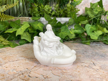 Load image into Gallery viewer, Intricate Alabaster La Pieta Statue in Protective Hand Exquisite 7 cm Sculpture-OsirisTradingUK
