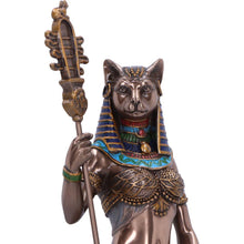 Load image into Gallery viewer, Bastet Goddess of Protection Figurine Egyptian Cat Statue Egyptian Mythology
