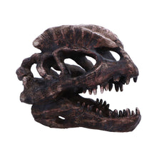 Laden Sie das Bild in den Galerie-Viewer, Dilophosaurus Dinosaur Skull Replica Realistic Resin Fossil Model Jurassic Fossil
