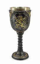 Load image into Gallery viewer, Medieval Knight Goblet Chalice Gothic Drinking Cup Viking Templar Ornament
