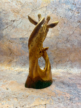Load image into Gallery viewer, Elegant Giraffe Resin Sculpture - Graceful 23 cm Tall Giraffe Figurine for Home Decor, African Wildlife Art-OsirisTradingUK
