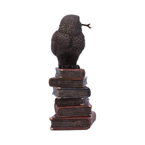 Bronze Spellcraft Witches Familiar Owl on Book Figurine