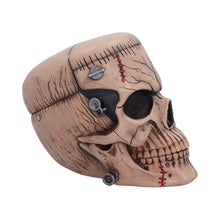 Load image into Gallery viewer, Frankenstein Monster Skull Ornament 15.1cm Gothic Horror Stitched Head Halloween Gift
