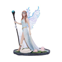 Load image into Gallery viewer, Fairy Queen Figurine - Mystical Resin Fantasy Statue Ornament 23cm Decor
