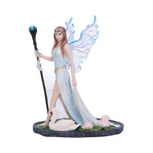 Fairy Queen Figurine - Mystical Resin Fantasy Statue Ornament 23cm Decor