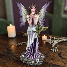 Laden Sie das Bild in den Galerie-Viewer, Mystical Fairy Dragon Ornament 49cm Enchanted Gothic Sorceress Collectible Decor
