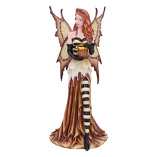 Laden Sie das Bild in den Galerie-Viewer, Large Fairy Figurine with Honey Pot Resin Fantasy Statue Mythical Ornament 45cm

