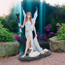 Load image into Gallery viewer, Fairy Queen Figurine - Mystical Resin Fantasy Statue Ornament 23cm Decor
