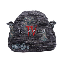 Load image into Gallery viewer, Diablo IV Hell&#39;s Gate Box Gothic Fantasy Storage with Wolves and Red Glowing Door
