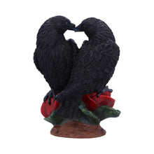 Load image into Gallery viewer, Gothic Raven Embrace Fantasy Figurine Mystical Crow Couple Romantic Statue Art
