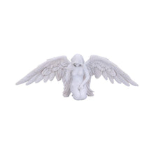 Load image into Gallery viewer, Elegant Kneeling Caped Fallen Gothic Angel Spiritual Fantasy Figurine Peace Decor
