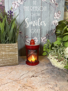 Outdoor Battery Grave Light In Loving Memory Durable Remembrance Decor-OsirisTradingUK