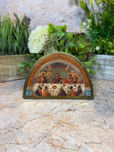 Load image into Gallery viewer, Handcrafted Wooden Plaque of The Last Supper Icon: Inspirational Religious Art for Home Decor and Gifts-OsirisTradingUK
