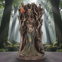 Load image into Gallery viewer, Hekate Goddess Statue Greek Mythology Figurine Pagan Wiccan Deity Witchcraft Altar Ornament
