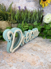 Load image into Gallery viewer, Rustic Rope and Wood Dream Wall Sign Inspiring Decor for a Dreamy Ambience-OsirisTradingUK
