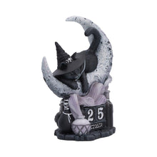 Load image into Gallery viewer, Gothic Black Cat Perpetual Calendar Witch Moon Halloween Wiccan Decor Art
