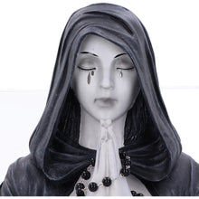 Laden Sie das Bild in den Galerie-Viewer, Gothic Prayer Nun Wall Plaque Witchy Hanging Dark Fallen Angel Figurine Art Decor
