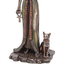 Laden Sie das Bild in den Galerie-Viewer, Ancient Egyptian Queen Statue Nefertari Royal Cat Ornament Mythology Decor
