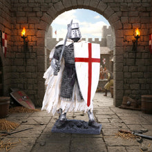 Laden Sie das Bild in den Galerie-Viewer, Templar Knight Figurine Medieval Warrior Ornament Gothic Historical Crusader
