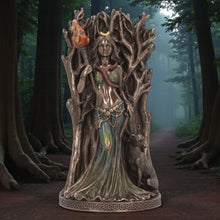 Load image into Gallery viewer, Hekate Goddess Statue Greek Mythology Figurine Pagan Wiccan Deity Witchcraft Altar Ornament
