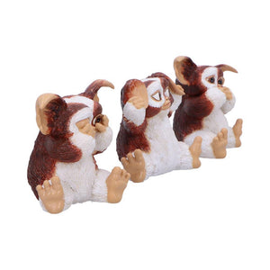 Official Gremlins Three Wise Gizmo Statues Movie Inspired Figures Fan Gift Decor