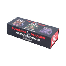 Load image into Gallery viewer, Dungeons &amp; Dragons Mini Monster Tankards Set Mimic Spectator Flayer Collectible
