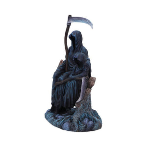 Dark Reaper & Child Figurine Gothic Horror Fantasy Home Decor Halloween Statue