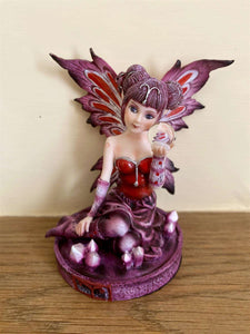 Aries Zodiac Enchantress Fairy Figurine - Mystical Astrological Resin Statue, Passionate Fire Sign Collectible, Dynamic Aries Home Decor-OsirisTradingUK