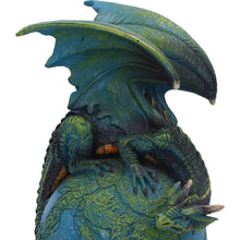 Laden Sie das Bild in den Galerie-Viewer, Gothic Earth Dragon Ornament Fantasy Planet Globe Sculpture Nature Guardian
