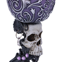Laden Sie das Bild in den Galerie-Viewer, Gothic Set Skull Goblets Heart Shaped Chalice Dark Fantasy Occult Altar Wine Cups
