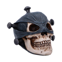 Load image into Gallery viewer, Macabre Nail Skull Figurine Gothic Style Halloween Prop Dark Symbolic Horror Art
