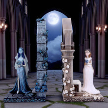 Load image into Gallery viewer, Corpse Bride Emily &amp; Victoria Bookends Official  Collectible Statues Gothic Horror
