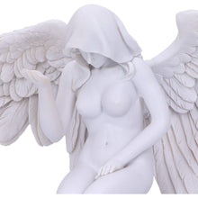 Load image into Gallery viewer, Elegant Kneeling Caped Fallen Gothic Angel Spiritual Fantasy Figurine Peace Decor
