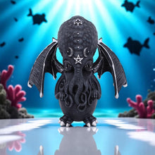 Load image into Gallery viewer, Cute Cthulhu Figurine 10.5cm | Gothic Mythical Creature Ornament | Winged Resin Decor
