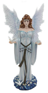 Fee des Sees Fantasy Statue Figur Fabelwesen Figuren