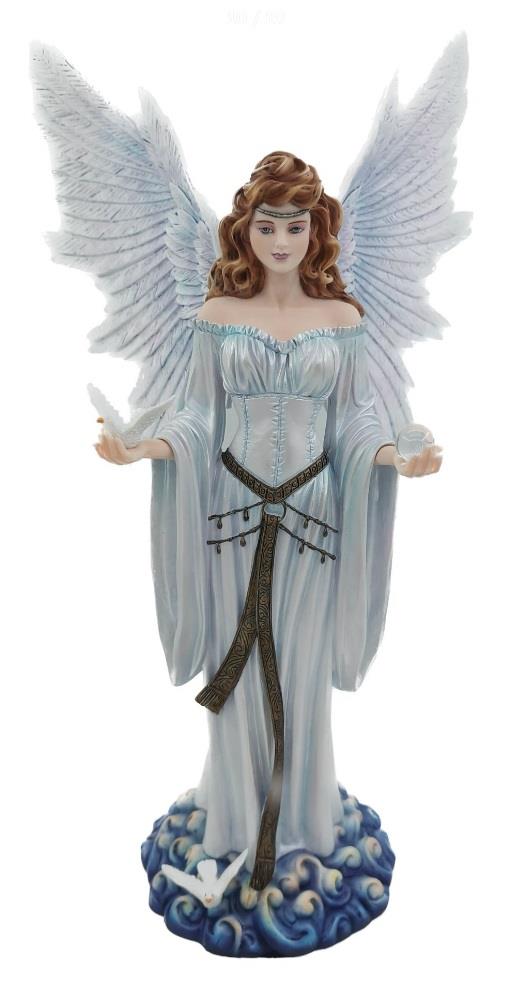 Fee des Sees Fantasy Statue Figur Fabelwesen Figuren