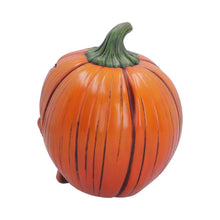 Load image into Gallery viewer, Pumpkin Head Skull Creepy Gothic Halloween Figurine Macabre Horror Decoration
