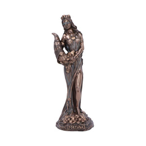 Fortuna Goddess of Fortune Bronze Figurine 15.2cm Mythology Decor Gift Boxed Statue