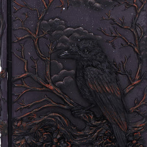 Mystical Raven Journal Gothic Spell Book Grimoire Fantasy Notebook Wiccan Art